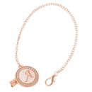 Prendedor Iniciais Rose Gold - Loja BiBia