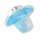 Chupeta Luxo Azul + Prendedor - Loja BiBia