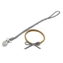 Kit Corrente de courinho trançado + Tiara - Loja BiBia