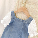 Vestido Jeans Manguinha - Loja BiBia