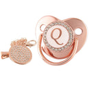 Chupeta Linda Rose Gold BIBIA™ + Prendedor Strass - Loja BiBia