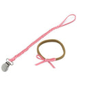 Kit Corrente de courinho trançado + Tiara - Loja BiBia