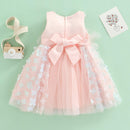 Vestido Infantil Festa Tule Floral - Loja BiBia