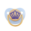 Chupeta Luxo Coroa Várias Cores (Não acompanha o prendedor) - Loja BiBia