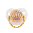 Chupeta Luxo Coroa Várias Cores (Não acompanha o prendedor) - Loja BiBia