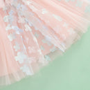 Vestido Infantil Festa Tule Floral - Loja BiBia