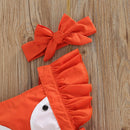 Body + Faixinha Raposinha - Loja BiBia