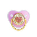 Chupeta Coração (Não acompanha o prendedor ) - Loja BiBia