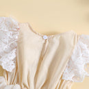 Romper Flores e Babadinho - Loja BiBia