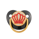 Chupeta Luxo Coroa Várias Cores (Não acompanha o prendedor) - Loja BiBia