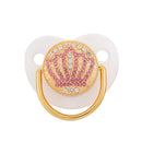 Chupeta Luxo Coroa Várias Cores (Não acompanha o prendedor) - Loja BiBia