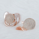 Chupeta Exclusive Várias Cores + Prendedor - Loja BiBia