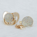 Chupeta Exclusive Várias Cores + Prendedor - Loja BiBia