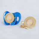 Chupeta sem STRASS com Nome + Prendedor BIBIA™ - Loja BiBia