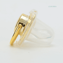 Chupeta Dourada Com Nome + Prendedor BIBIA™ - Loja BiBia